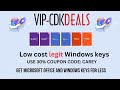 Can I reuse my Microsoft Windows 10 product key? Featuring VIP-CDKDeals (Planet Kryos edit)