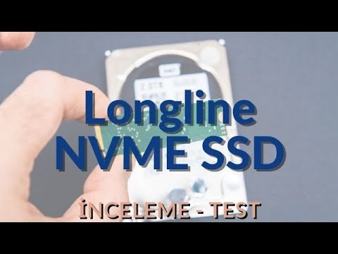 Longline LNG2100/256GN (NVME) 256 GB Hız Testi