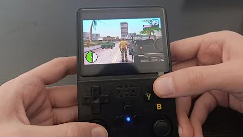 R36S Retro Handheld Game Console | Grand Theft Auto: Vice City | Gameplay (No Commentary)