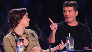 Demi Lovato and Simon Cowell X Factor Funny Moments Part 1