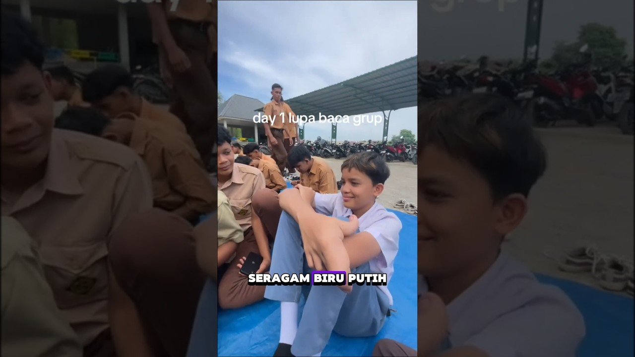 Murid cowok ini lupa baca grup #shortvideo #shorts
