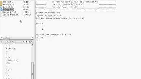 PlusGrandCommnuDiviseur Par Matlab~SMA S4.avi