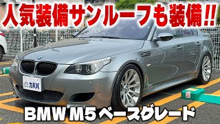 【BMW M5 ベースグレード】サンルーフ装備でスポーティ仕様のM5の登場