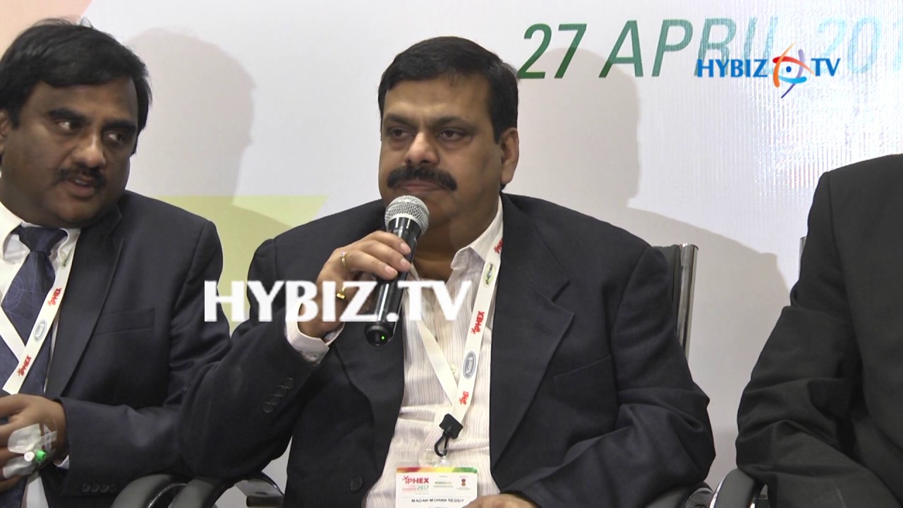 Madan Mohan Reddy | IPHEX 2017 Inauguration Hyderabad | hybiz - YouTube