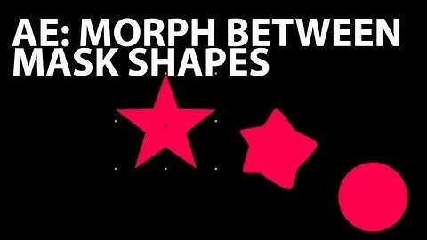 After Effects Quick Tip: Morphing Between Mask Shapes (Beginner)