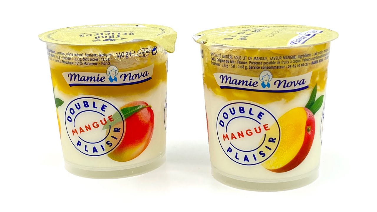 Double Plaisir Mangue - Mamie Nova - 280 g