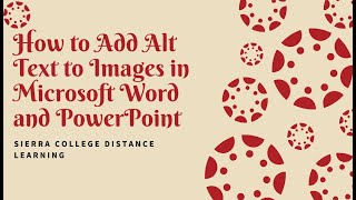How to Add Alternative Text to Images in Microsoft Word and PowerPoint