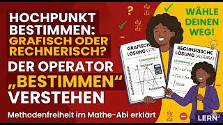 Mathe-Abi Hack: Den Operator „BESTIMMEN“ richtig nutzen! 🧠