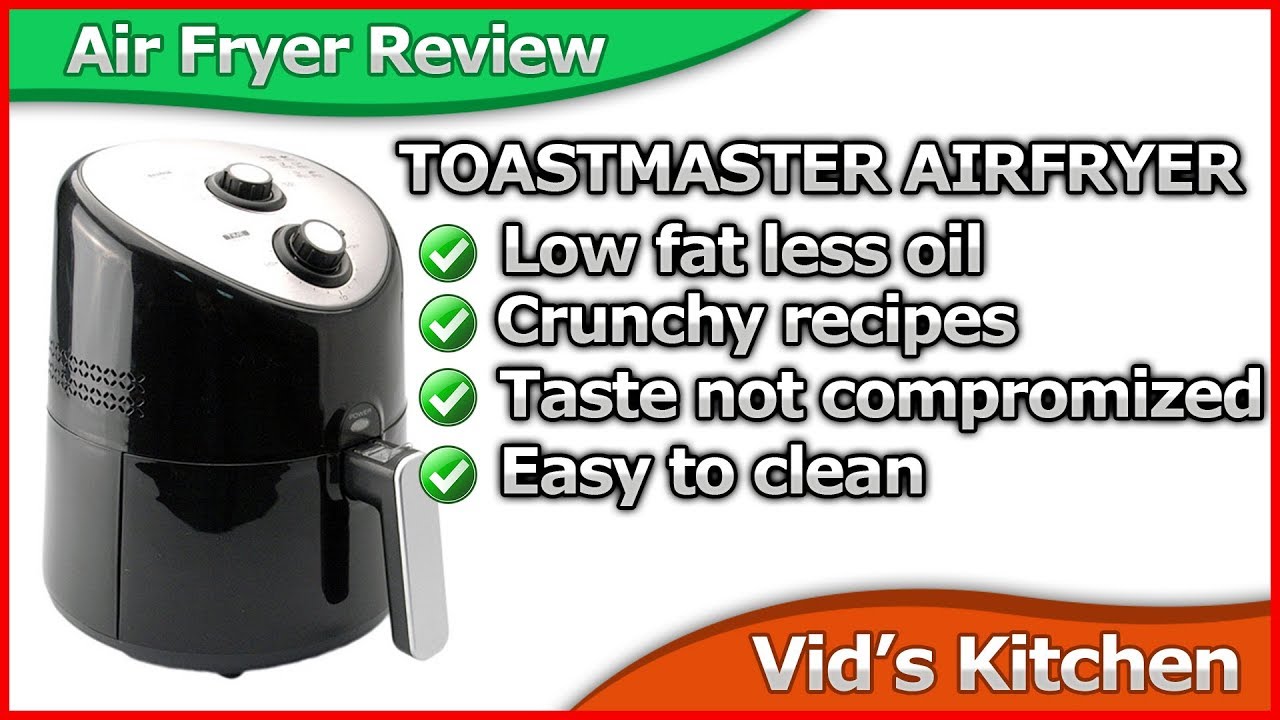 Toastmaster 2.5 Liter Air Fryer with Removable Basket 