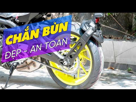Video Gắn Dè Chắn Bùn Exciter, R15v3, Winner, Fz150i,... TRẺ... - youtube