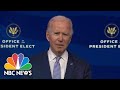 Biden Condemns Rioters At Capitol | NBC Nightly News