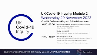 UK Covid-19 Inquiry - Module 2 Hearing AM - 29 November 2023