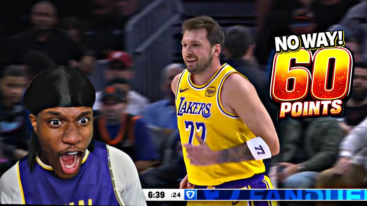 WTF LUKA DROPS 60 POINTS! WE CAN'T BE STOPPED| LAKERS VS HEAT REACTION ...