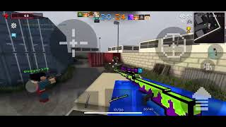 Pixel strike 3D - trying marksman