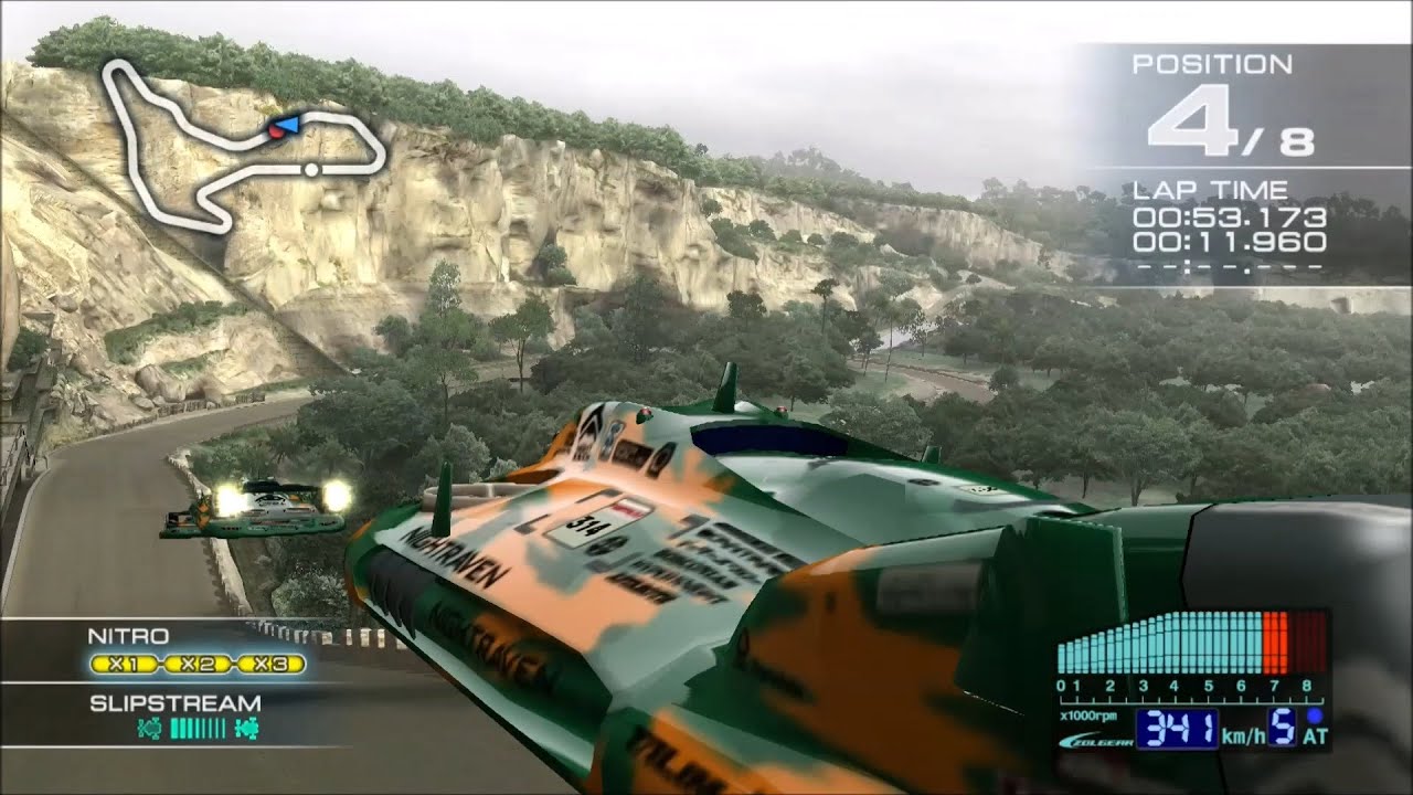 Ridge Racer 7 Ufra Special Event 22 with Bayonet [Driver's view] - YouTube