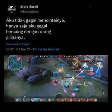 Story wa || Mobile legends kata kata Twitter bucin!