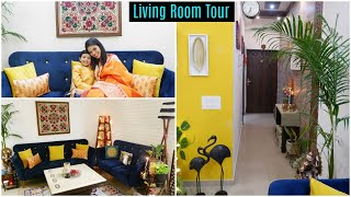 Extreme Living room makeover | An Indian Living room Tour 2020 | Organizopedia