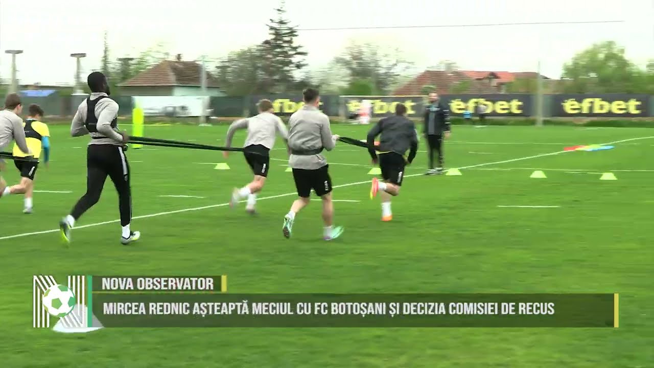 Mircea Rednic așteaptă meciul cu FC Botoșani și decizia Comisiei de Recus