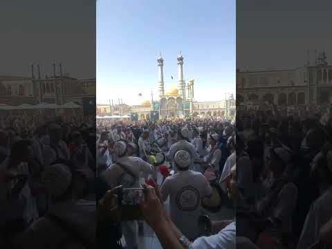 حضرت معصومه طبل شهادت حرم دسته طبل 