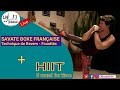 Boxing at home  workout live 6  savate boxe franaise  hiit