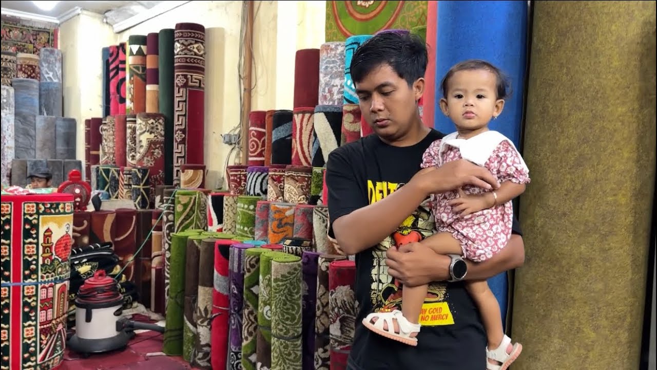 KINARA BAR NJLUNGUP KO KOMBONGAN PAPAHE LANGSUNG BELIKAN KARPET SING EMPUK 🥴😟🥰✨