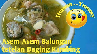  Contoh  Resep  Masakan Sayur Asam Daging  Tutorial Kreasi 