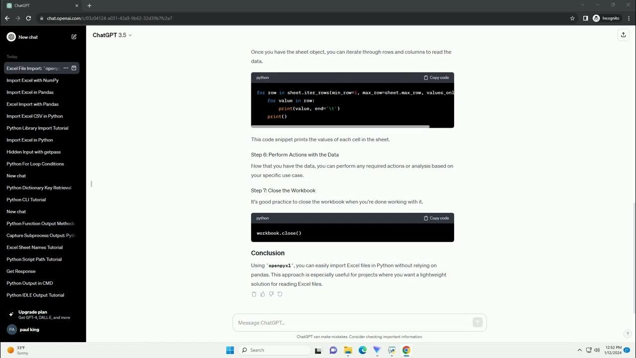 how-to-import-excel-file-in-python-without-pandas-youtube