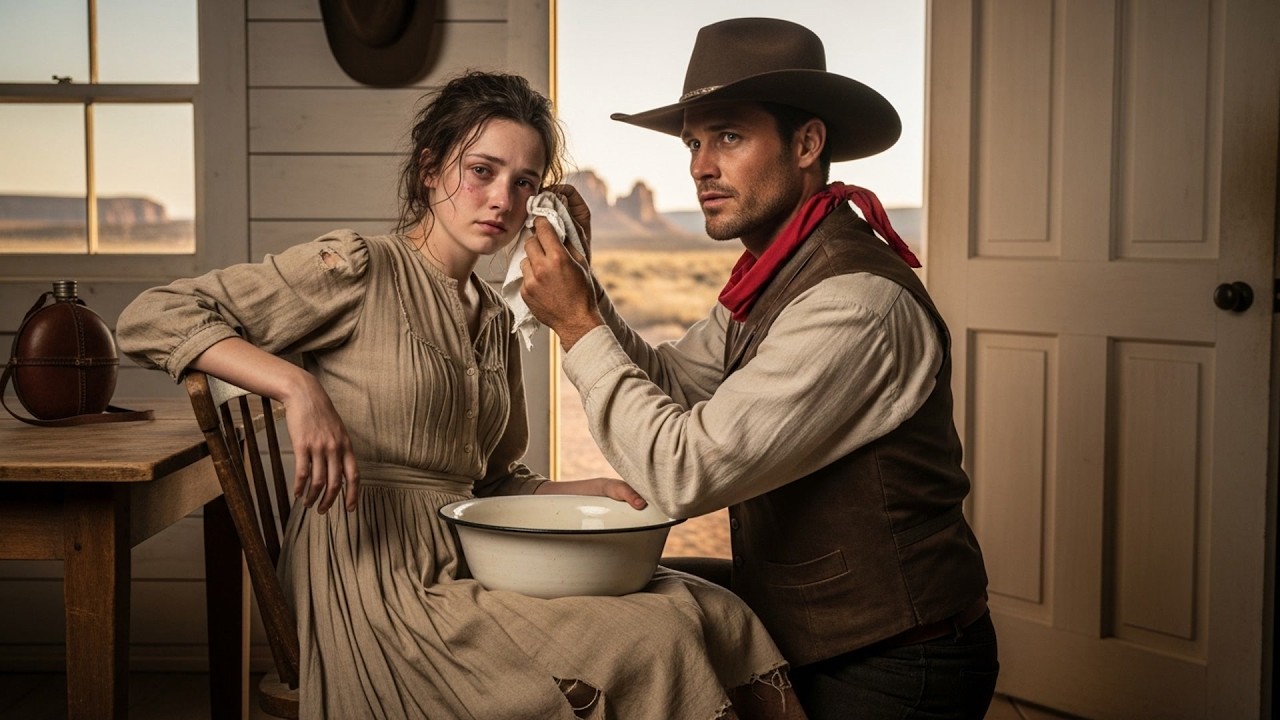 Her Stepfather Hurt Her Until She Couldn't See Straight, The Cowboy Found Her And Bathed Her Eyes