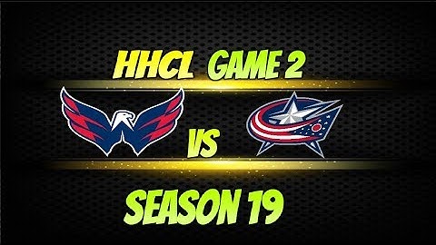Roblox HHCL Season 19 Round 2 WSH VS CBJ Highlights! 6-5 WSH F/OT