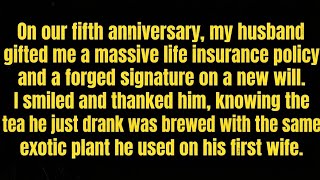 My Husband Gave Me Life Insurance on Our Anniversary… But I Had Already Died Once