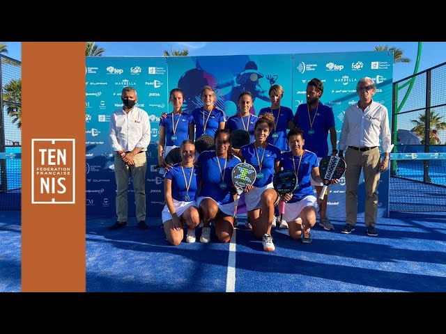 L'appel d'Emilie avec les Bleues du padel