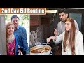 Second day eid routine  eid celebration in kitchen with amna sasural  life with amna