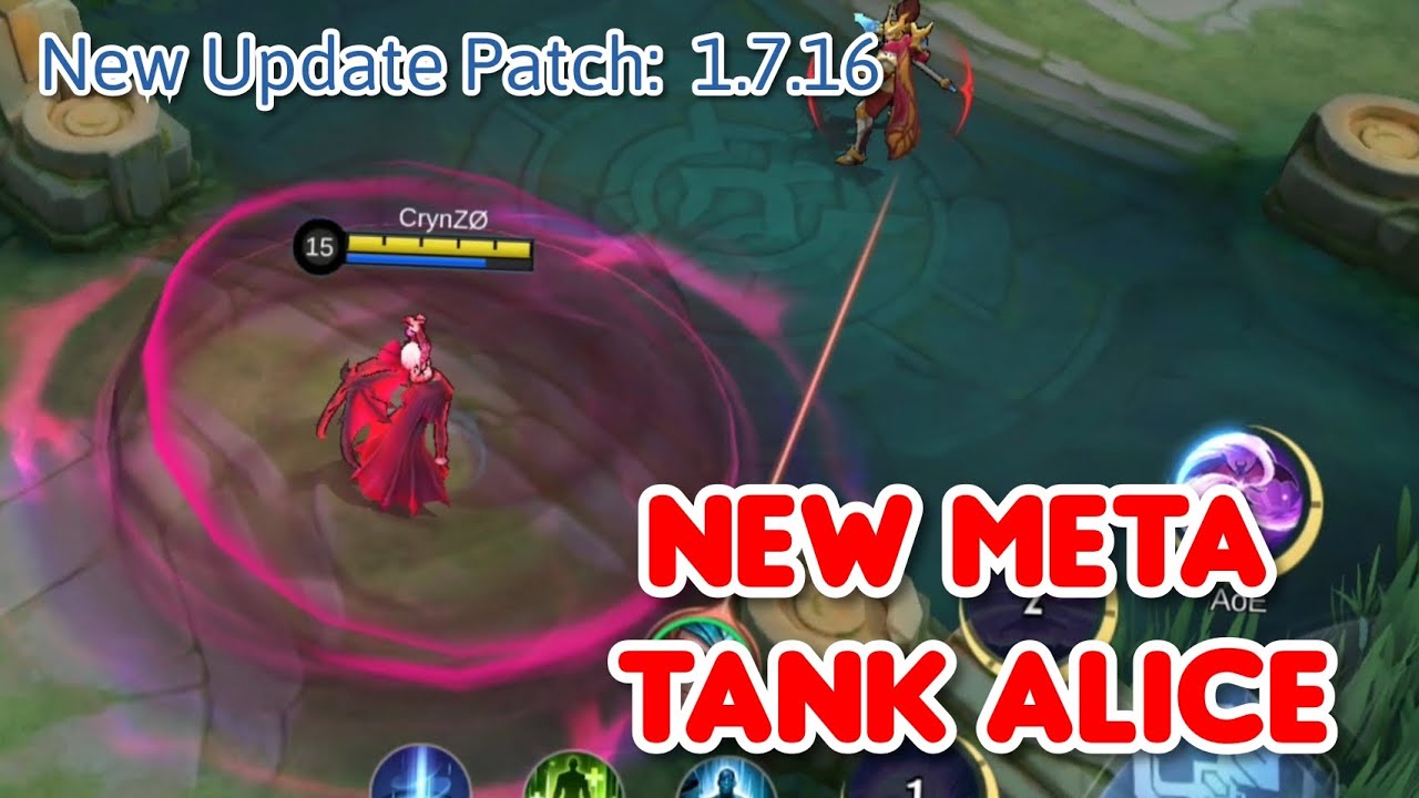 Tank Alice Next Meta? MLBB Update Patch 1.7.16