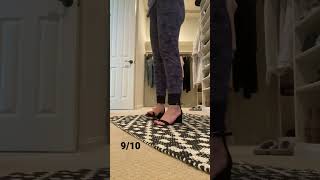Trying on my moms shoes part 1!!!!!