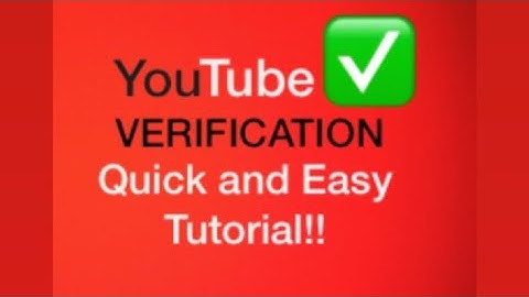 How To Verify Your YouTube Account : How To Change Your Video Thumbnail.