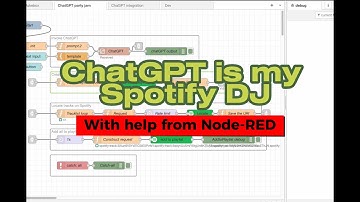 Using ChatGPT to create a Spotify playlist with one click (in node-RED)