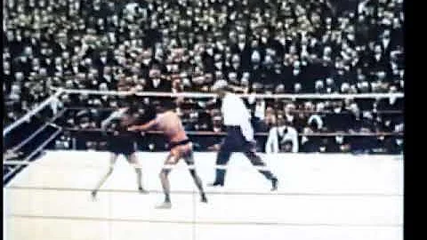 Ad Wolgast vs Battling Nelson - 1910 in Color