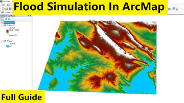 Flood Simulation In ArcMap | Flood Risk Map In ArcMap
