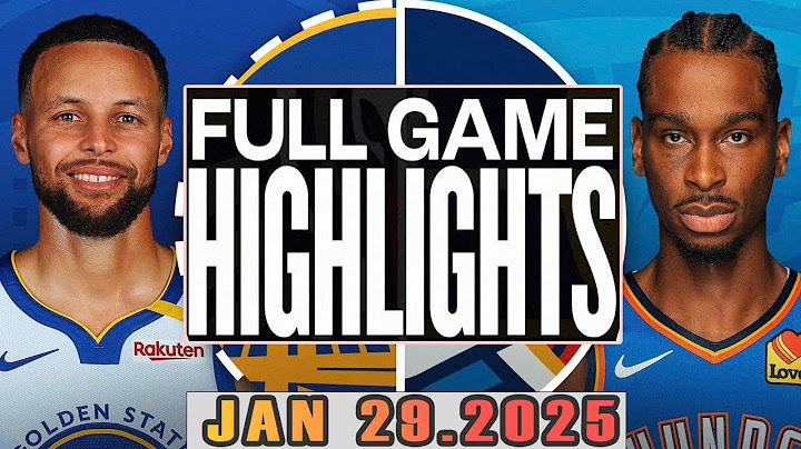 Golden State Warriors vs Oklahoma City Thunder Full Game Highlights Jan 29,2025 NBA Season 2024-25