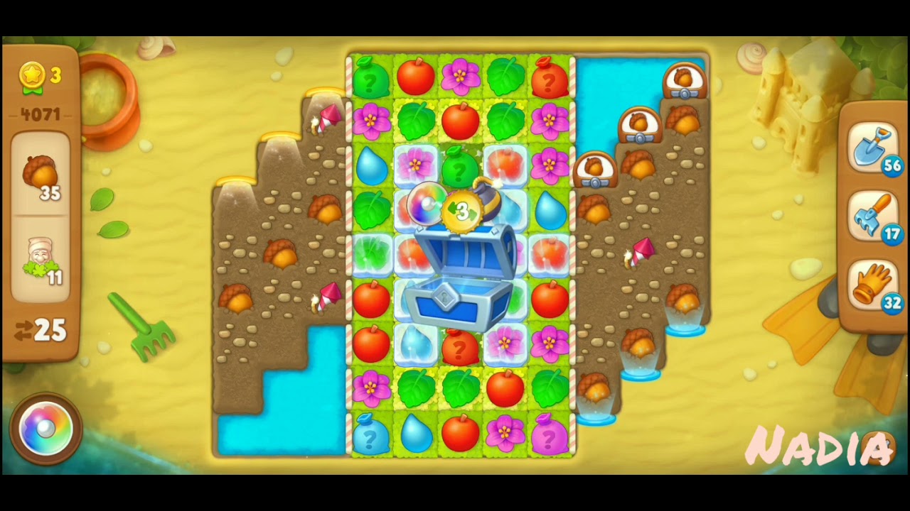 Gardenscapes Level 4071