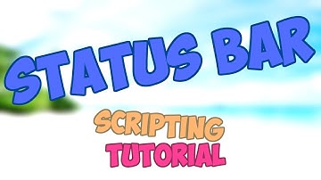 Status Bar Tutorial | Asuf_o