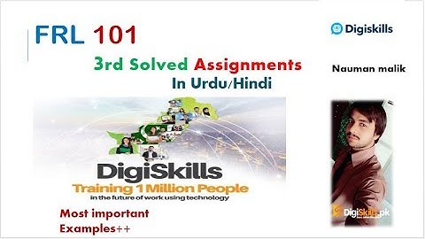 digiskills | Freelancing Exercise 03 | 3rd assignment |FRL101 assignment | Hands-on Exercise No. 3 |