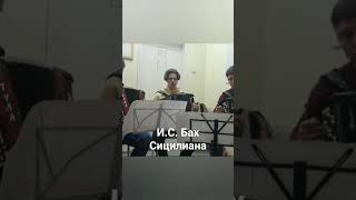 И.С. Бах "Сицилиана"