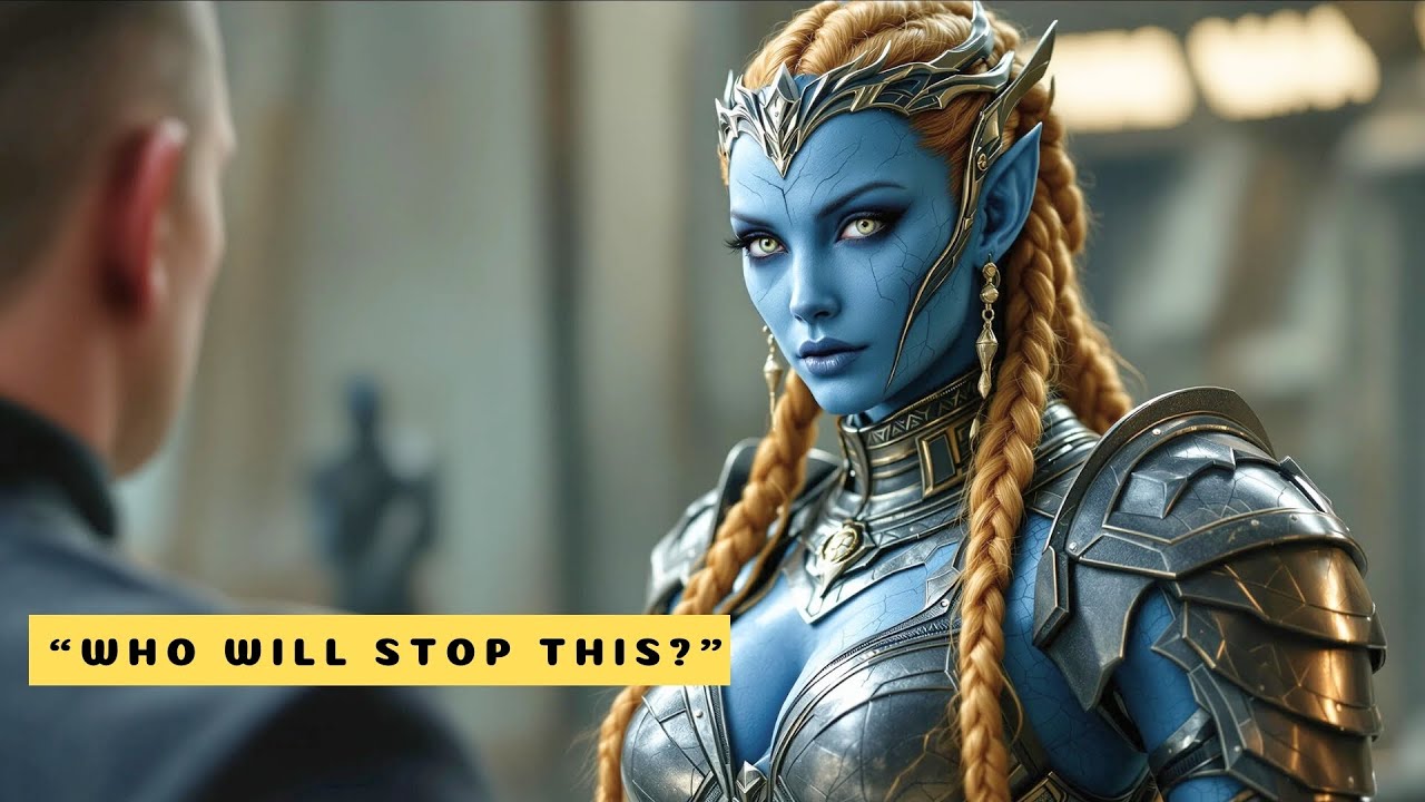 The Alien Warrior Woman Proudly Challenged Me; She Froze When She Saw Me, I Didn't Understand.!