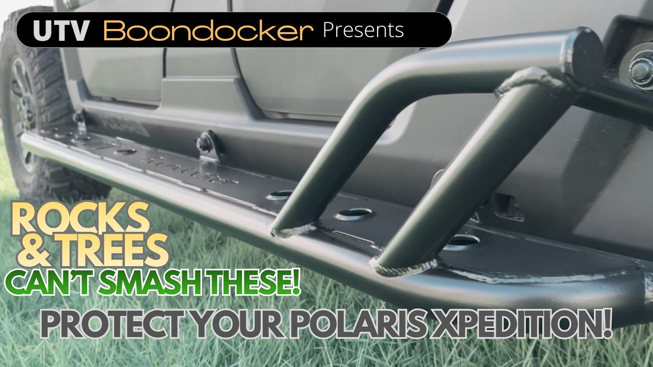 Tree Kickers / Rock Sliders for the Polaris Xpedition