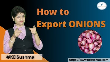 #onionexport How to Export Onion? I Easy Export Product I Export I KDSushma