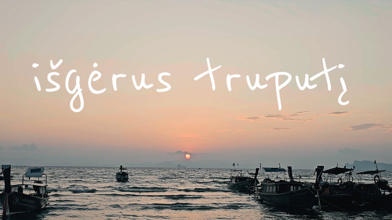 Sleduj JOVITA - Išgėrus Truputį (Official Lyric Video) na YouTube Sleduj JOVITA - Išgėrus Truputį (Official Lyric Video) na YouTube