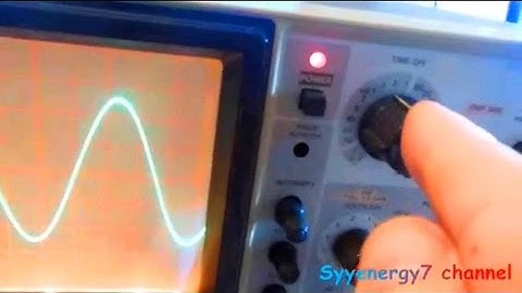 How to Measure Frequency with Analog Oscilloscope & Spooky2 Waves Revealed