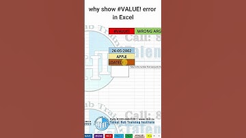 #Value! Error in Excel | #VALUE​ error in your Excel formula | Excel tips & tricks | #advanceexcel