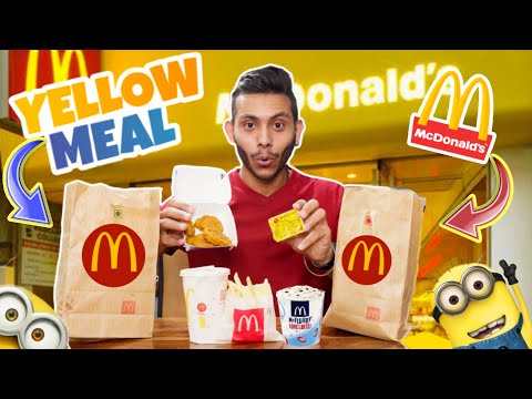 Trying McDonalds Yellow